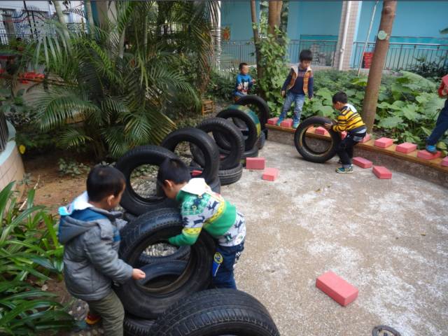 走进厦门市海沧实验幼儿园 一个充满活力的幼儿户外运动乐园